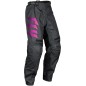 Pantalon enfant FLY RACING F-16 - gris/anthracite/rose