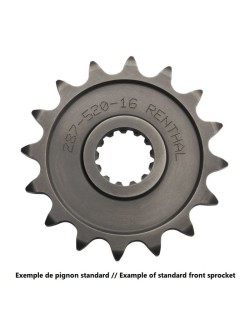 Pignon RENTHAL acier standard 515U -520