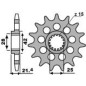 Pignon PBR acier standard 2150 - 525 Pignon PBR acier standard 2150 - 525