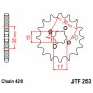 Pignon JT SPROCKETS acier standard 253 - 420 Pignon JT SPROCKETS acier standard 253 - 420