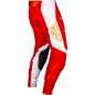 Pantalon FLY RACING Evolution DST Podium - rouge/blanc/rouge Iridium