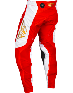 Pantalon FLY RACING Evolution DST Podium - rouge/blanc/rouge Iridium