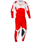 Pantalon FLY RACING Evolution DST Podium - rouge/blanc/rouge Iridium