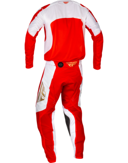 Pantalon FLY RACING Evolution DST Podium - rouge/blanc/rouge Iridium
