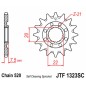 Pignon JT SPROCKETS acier anti-boue 1323 - 520 Pignon JT SPROCKETS acier anti-boue 1323 - 520