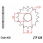 Pignon JT SPROCKETS acier standard 426 - 428 Pignon JT SPROCKETS acier standard 426 - 428