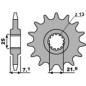 Pignon PBR acier standard 585F - 520