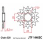 Pignon JT SPROCKETS acier anti-boue 1446 - 520 Pignon JT SPROCKETS acier anti-boue 1446 - 520