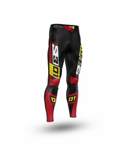 Pantalon S3 Collection 01 - noir/rouge taille 44