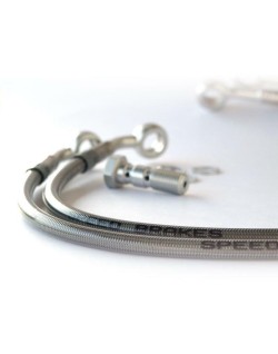 Durite Aviation SPEEDBRAKES carbone/raccord bleu