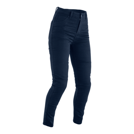 Jean RST Jegging CE textile renforcé femme - bleu indigo taille L court