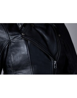 Veste RST Ripley2 cuir CE femme - Noir