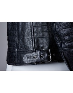 Veste RST Ripley2 cuir CE femme - Noir