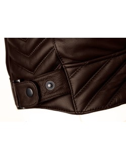 Veste RST Roadster 3 CE cuir - marron