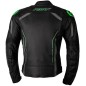Veste RST S1 CE cuir - noir/gris/vert fluo Veste RST S1 CE cuir - noir/gris/vert fluo