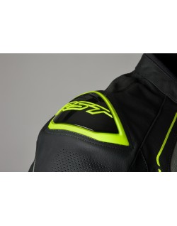 Veste RST S1 cuir homme - Neon yellow