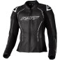 Veste femme RST S1 CE cuir - noir/blanc