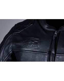 Veste RST Hillberry2 cuir CE homme - Noir