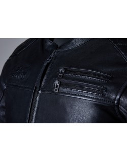 Veste RST Hillberry2 cuir CE homme - Noir
