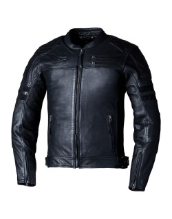 Veste RST Hillberry2 cuir CE homme - Noir