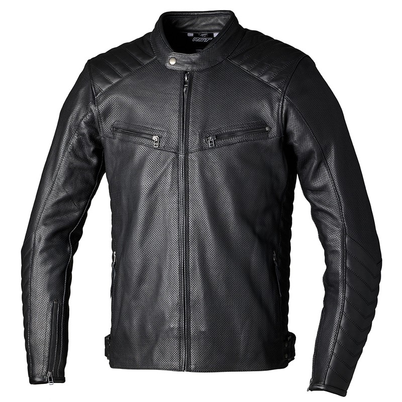 Veste cuir RST Roadster Air CE homme - noir Veste cuir RST Roadster Air CE homme - noir