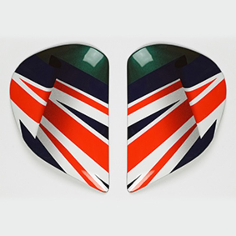 PLATINE ECRAN ARAI SAJ UNION JACK CASQUE INTEGRAL