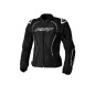 Veste femme RST S1 Mesh CE textile - noir/blanc