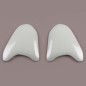 Platines écran Arai Diamond White blanc casque jet SZ-Urban - Super AdSis ZR - SZ-RAM-4 - CT-F - CT-Ram - Super AdSis M - X-tend