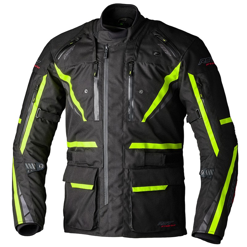 Veste textile RST Pro Series Paragon 7 femme - noir/jaune fluo Veste textile RST Pro Series Paragon 7 femme - noir/jaune fluo
