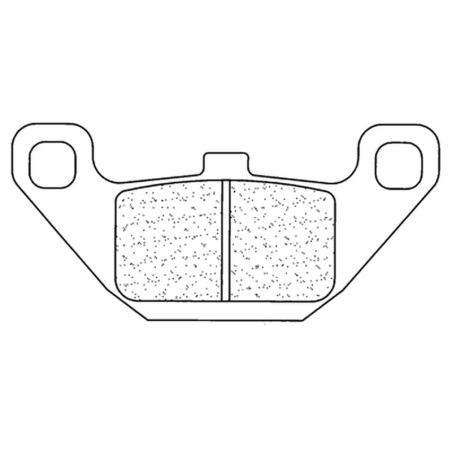 Plaquettes de frein CL BRAKES route métal fritté - 2285A3+
