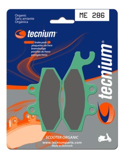 Plaquettes de frein TECNIUM Scooter organique - ME286