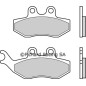 Plaquettes de frein BREMBO Scooter carbone céramique - 07049