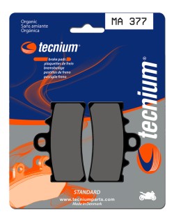 Plaquettes de frein TECNIUM route organique - MA377