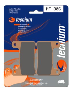 Plaquettes de frein TECNIUM Performance métal fritté - MF306
