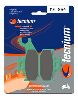 Plaquettes de frein TECNIUM Scooter organique - ME254