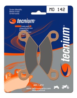 Plaquettes de frein TECNIUM MX/Quad métal fritté - MO142