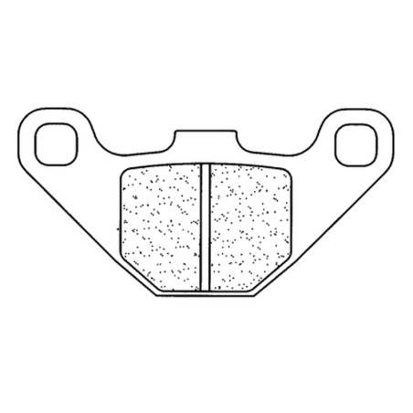Plaquettes de frein CL BRAKES Off-Road métal fritté - 2469MX10