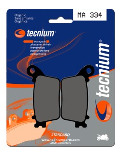 Plaquettes de frein TECNIUM route organique - MA334