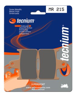 Plaquettes de frein TECNIUM Performance métal fritté - MR215