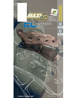 Plaquettes de frein CL BRAKES Maxi Scooter métal fritté - 3098MSC