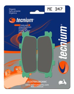 Plaquettes de frein TECNIUM Scooter organique - ME347