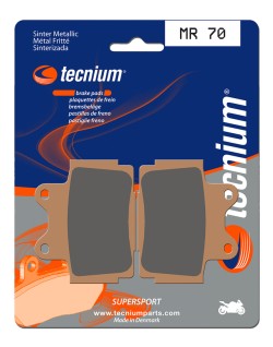 Plaquettes de frein TECNIUM Performance métal fritté - MR70