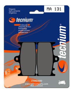 Plaquettes de frein TECNIUM route organique - MA131