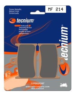 Plaquettes de frein TECNIUM Performance métal fritté - MF214