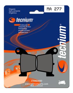 Plaquettes de frein TECNIUM route organique - MA277