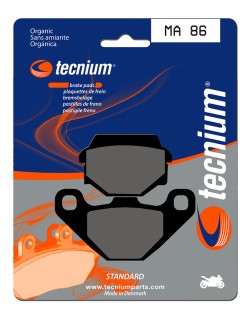 Plaquettes de frein TECNIUM route organique - MA86