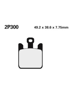 Plaquettes de frein NISSIN route /Off-Road métal fritté - 2P-300ST