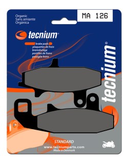Plaquettes de frein TECNIUM route organique - MA126