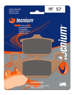 Plaquettes de frein TECNIUM Performance métal fritté - MF57
