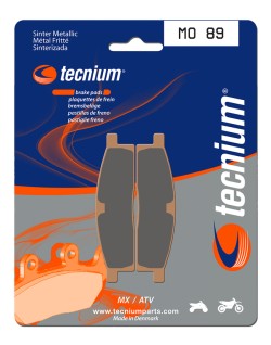 Plaquettes de frein TECNIUM MX/Quad métal fritté - MO89